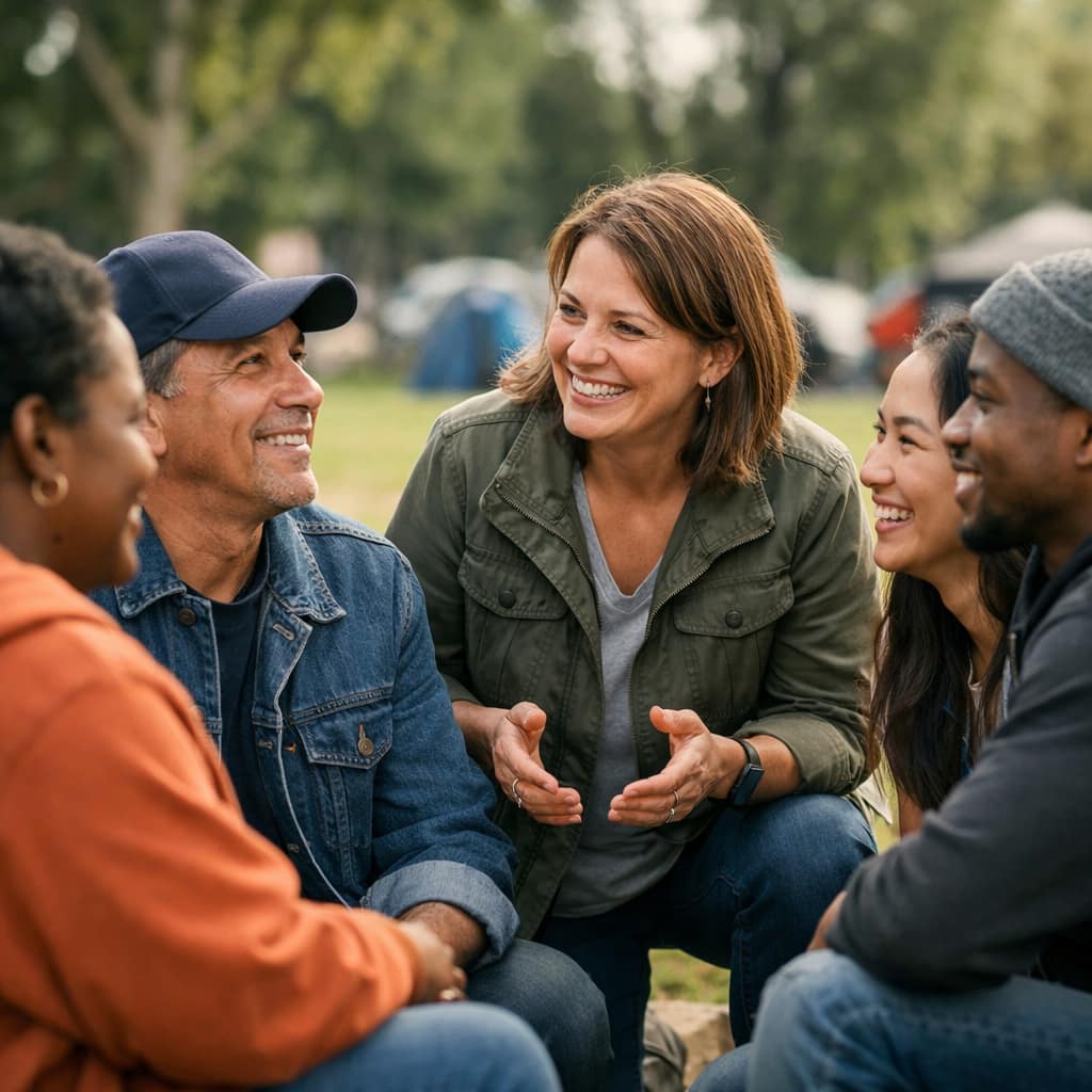 Team reviewing access controls and security setup steps